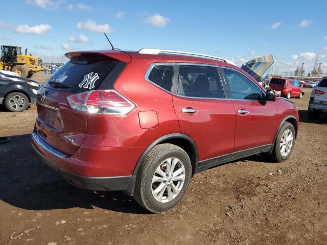 JN8AT2MT8GW021587 - 2016 NISSAN ROGUE S RED photo 3