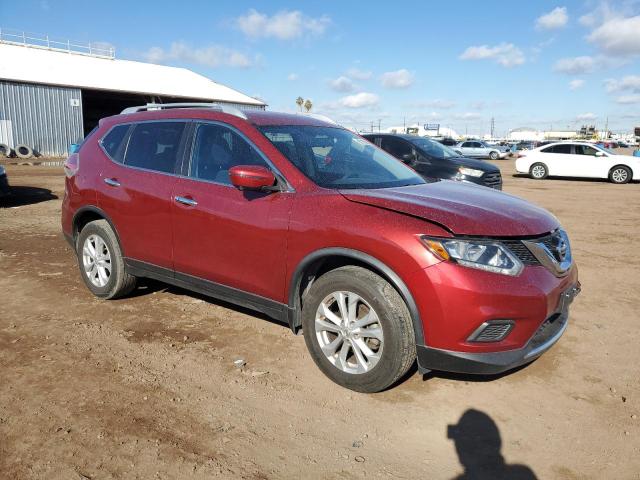 JN8AT2MT8GW021587 - 2016 NISSAN ROGUE S RED photo 4