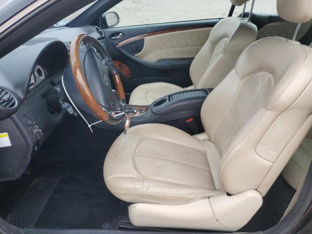 WDBTK56F69T104860 - 2009 MERCEDES-BENZ CLK 350 BLACK photo 7