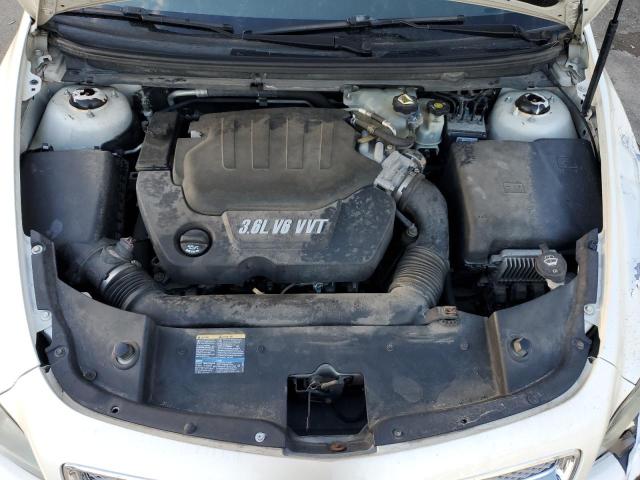 1G1ZE5E7XAF101114 - 2010 CHEVROLET MALIBU LTZ WHITE photo 11