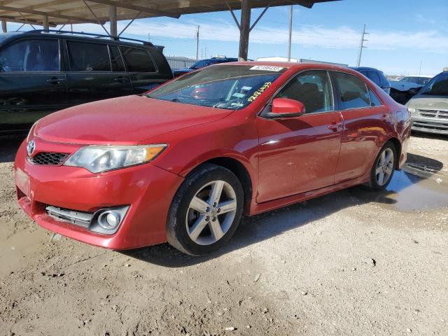 4T1BF1FK3DU726029 - 2013 TOYOTA CAMRY L RED photo 1