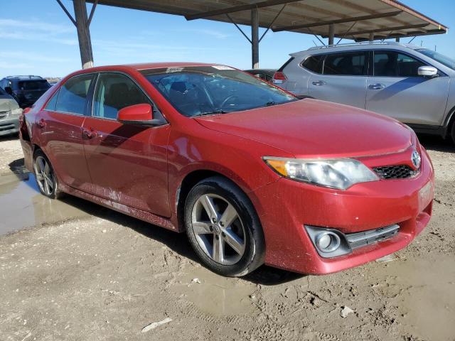 4T1BF1FK3DU726029 - 2013 TOYOTA CAMRY L RED photo 4