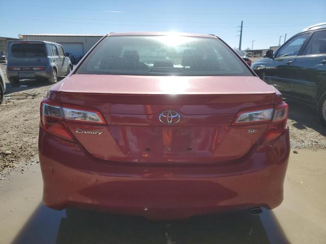 4T1BF1FK3DU726029 - 2013 TOYOTA CAMRY L RED photo 6