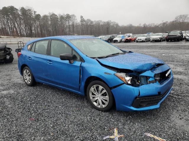 4S3GTAB66L3710617 - 2020 SUBARU IMPREZA BLUE photo 4