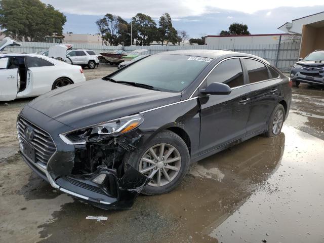 5NPE24AF4JH669502 - 2018 HYUNDAI SONATA SE GRAY photo 1