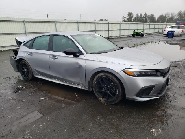 2HGFE2F51NH566120 - 2022 HONDA CIVIC SPORT 银色 照片 4