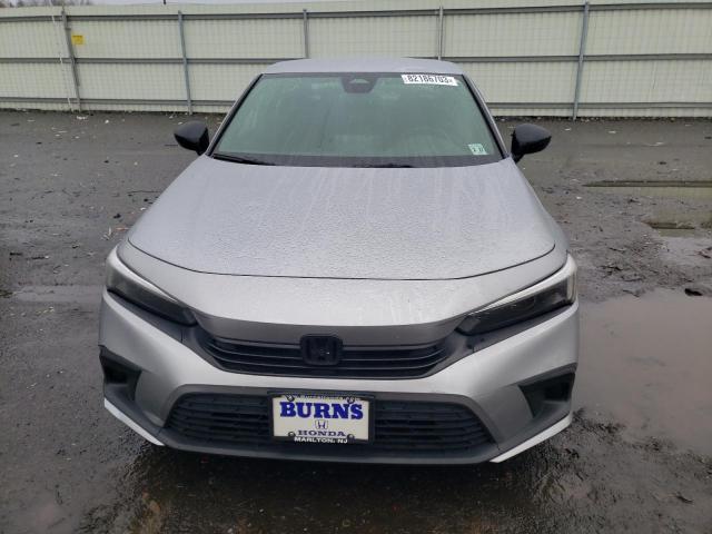 2HGFE2F51NH566120 - 2022 HONDA CIVIC SPORT 银色 照片 5