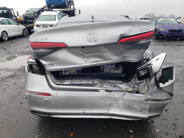 2HGFE2F51NH566120 - 2022 HONDA CIVIC SPORT 银色 照片 6