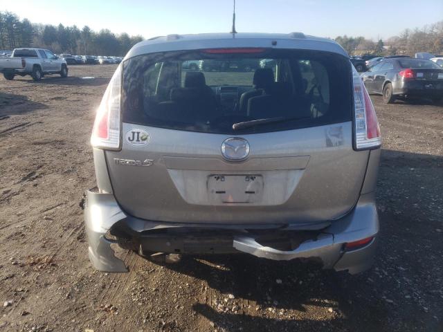 JM1CR2WL5A0382253 - 2010 MAZDA 5 SILVER photo 6