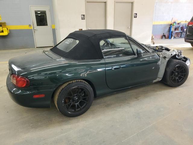 JM1NB353910202387 - 2001 MAZDA MX-5 MIATA BASE GREEN photo 3