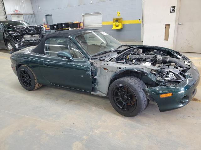 JM1NB353910202387 - 2001 MAZDA MX-5 MIATA BASE GREEN photo 4
