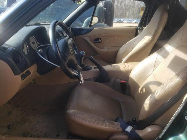 JM1NB353910202387 - 2001 MAZDA MX-5 MIATA BASE GREEN photo 7