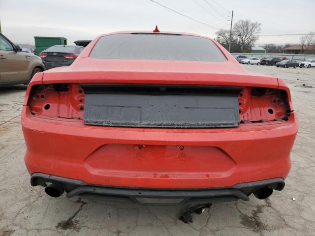 1FA6P8THXN5145505 - 2022 FORD MUSTANG RED photo 6