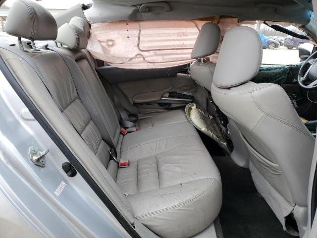 1HGCP36878A031227 - 2008 HONDA ACCORD EXL SILVER photo 10