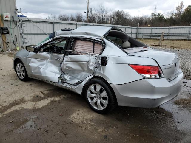 1HGCP36878A031227 - 2008 HONDA ACCORD EXL SILVER photo 2