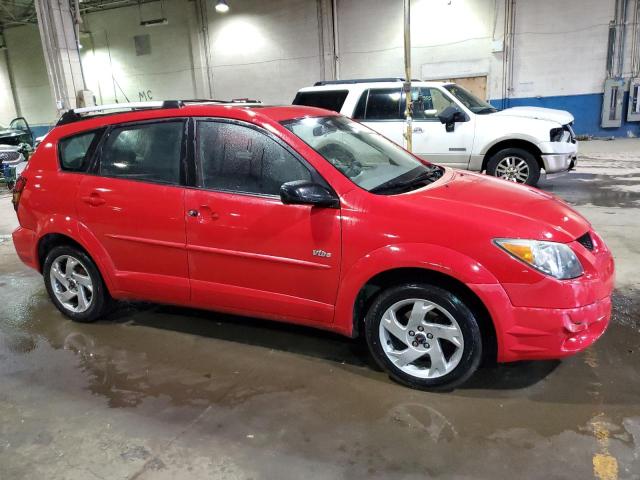 5Y2SL62853Z445405 - 2003 PONTIAC VIBE RED photo 4