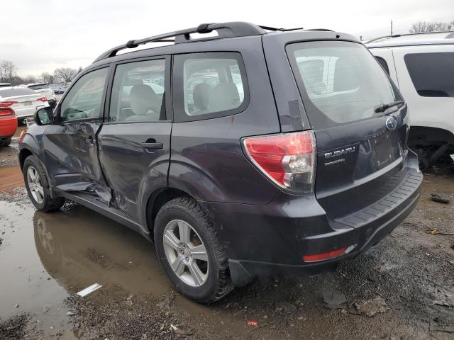 JF2SHABC1BH709931 - 2011 SUBARU FORESTER 2.5X GRAY photo 2