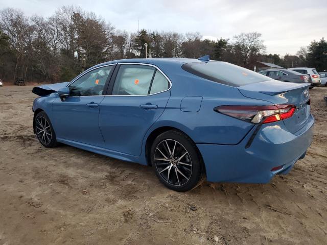 4T1G11AK3PU183331 - 2023 TOYOTA CAMRY SE NIGHT SHADE BLUE photo 2