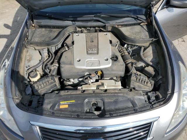 JN1CV6APXDM718539 - 2013 INFINITI G37 BASE SILVER photo 11