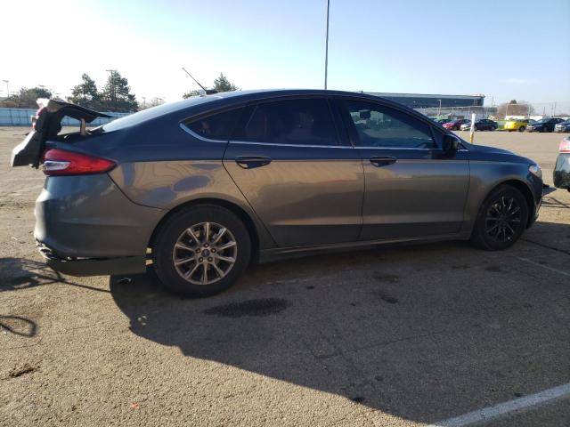 3FA6P0G70HR150538 - 2017 FORD FUSION S GRAY photo 3