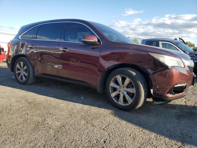 5FRYD4H44GB018548 - 2016 ACURA MDX TECHNOLOGY BURGUNDY photo 4