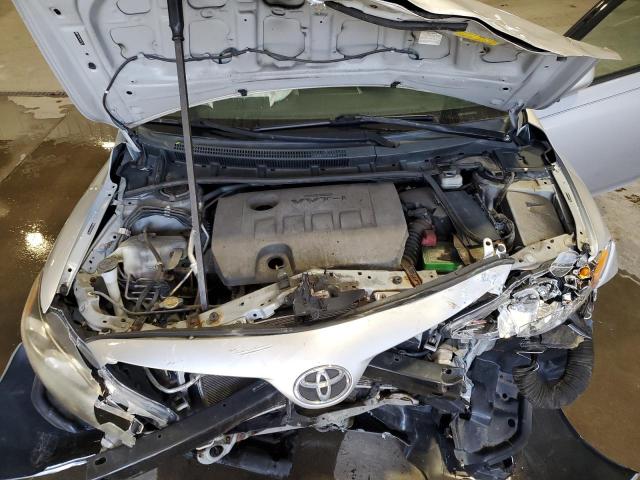 2T1BU4EE9BC631153 - 2011 TOYOTA COROLLA BASE ვერცხლისფერი ფოტო 11
