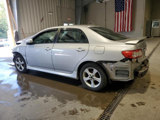 2T1BU4EE9BC631153 - 2011 TOYOTA COROLLA BASE ვერცხლისფერი ფოტო 2