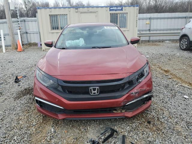 2HGFC2F65LH575589 - 2020 HONDA CIVIC LX RED photo 5