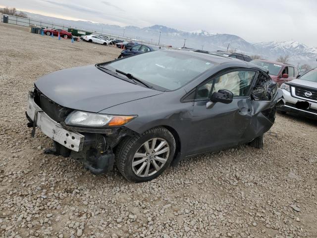 2HGFB2F82CH329720 - 2012 HONDA CIVIC EX GRAY photo 1