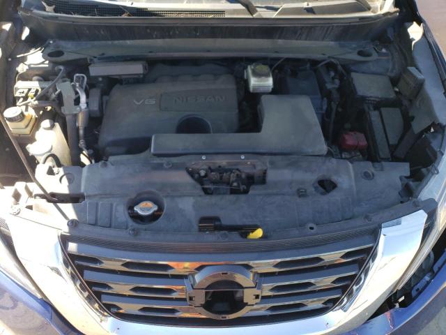 5N1DR2MN0HC656231 - 2017 NISSAN PATHFINDER S Կապույտ լուսանկար 12