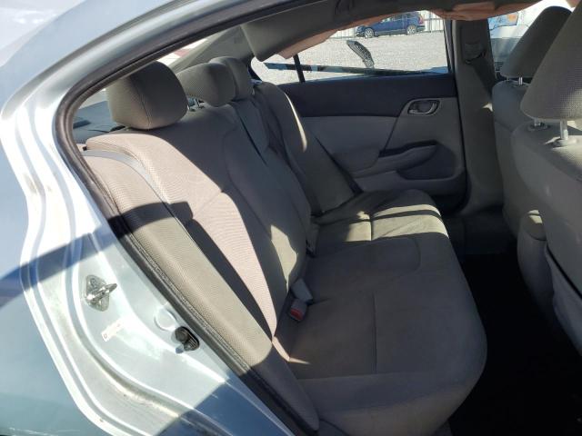 19XFB2F52CE343049 - 2012 HONDA CIVIC LX BLUE photo 10