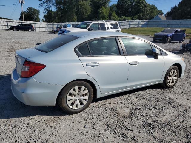 19XFB2F52CE343049 - 2012 HONDA CIVIC LX BLUE photo 3