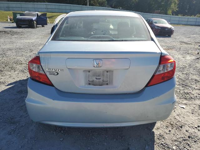 19XFB2F52CE343049 - 2012 HONDA CIVIC LX BLUE photo 6