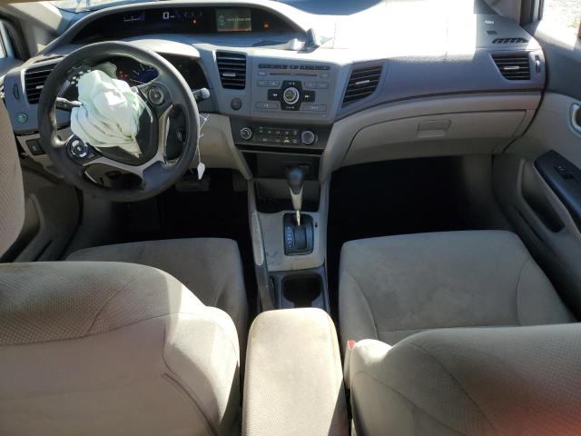 19XFB2F52CE343049 - 2012 HONDA CIVIC LX BLUE photo 8