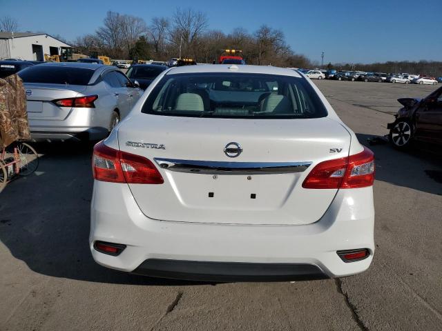 3N1AB7AP4GY313929 - 2016 NISSAN SENTRA S WHITE photo 6