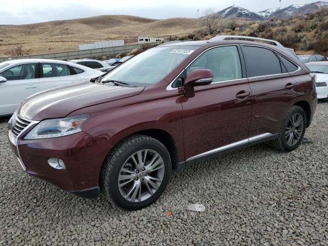 2T2ZK1BA7DC132094 - 2013 LEXUS RX 350 MAROON photo 1