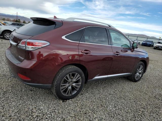 2T2ZK1BA7DC132094 - 2013 LEXUS RX 350 MAROON photo 3