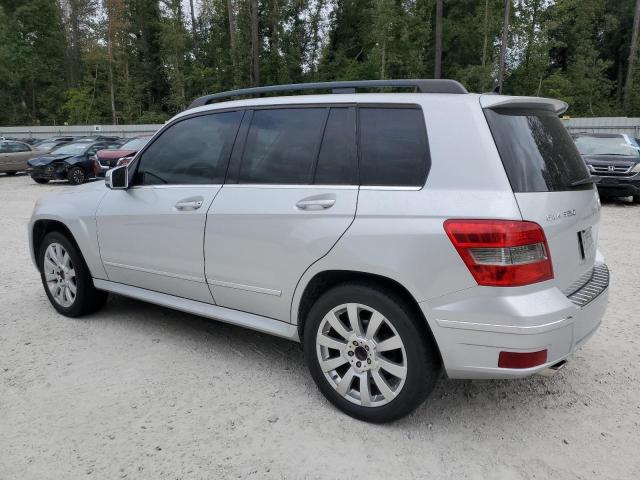 WDCGG5GB7CF744642 - 2012 MERCEDES-BENZ GLK 350 SILVER photo 2