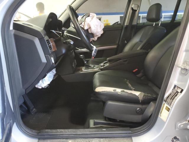 WDCGG5GB7CF744642 - 2012 MERCEDES-BENZ GLK 350 SILVER photo 7