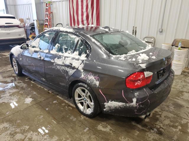 WBAVA33548KX85051 - 2008 BMW 328 I GRAY photo 2