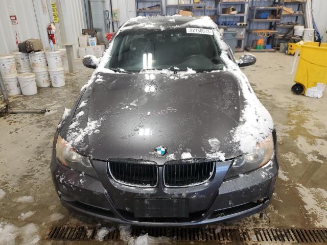 WBAVA33548KX85051 - 2008 BMW 328 I GRAY photo 5