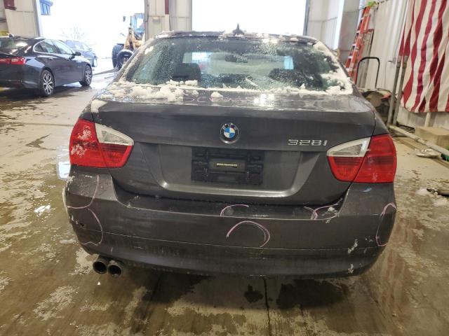 WBAVA33548KX85051 - 2008 BMW 328 I GRAY photo 6