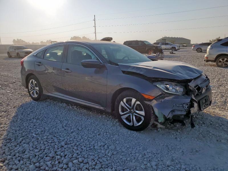 19XFC2F51GE099655 - 2016 HONDA CIVIC LX Grau Foto 4