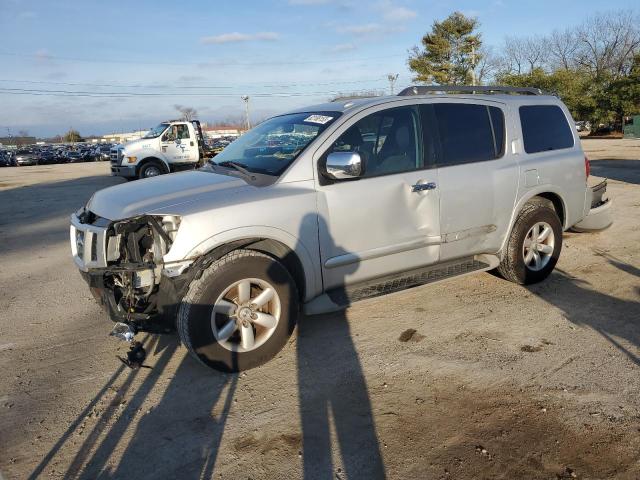 5N1AA0ND8CN606484 - 2012 NISSAN ARMADA SV SILVER photo 1