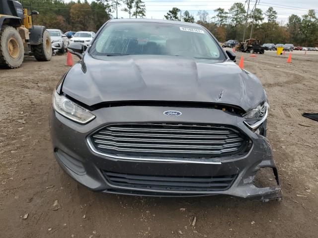 3FA6P0H7XGR152293 - 2016 FORD FUSION SE GRAY photo 5