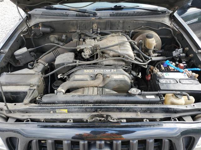 5TEGN92NX2Z046113 - 2002 TOYOTA TACOMA DOUBLE CAB PRERUNNER BLACK photo 11