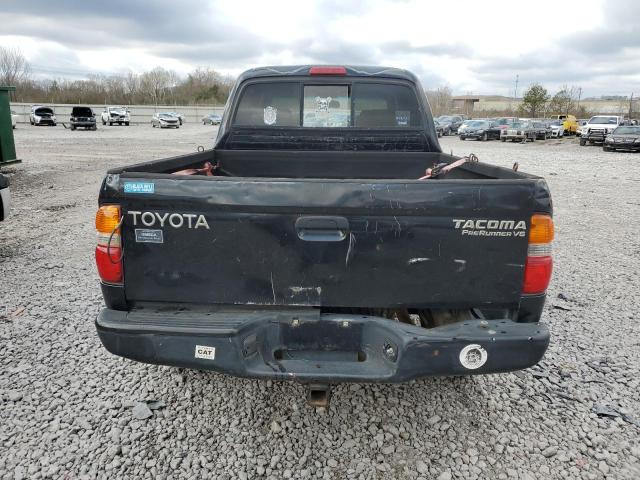 5TEGN92NX2Z046113 - 2002 TOYOTA TACOMA DOUBLE CAB PRERUNNER BLACK photo 6