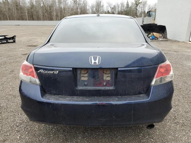 1HGCP26838A812062 - 2008 HONDA ACCORD EXL BLUE photo 6