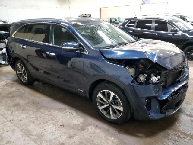 5XYPHDA5XKG447540 - 2019 KIA SORENTO EX BLUE photo 4