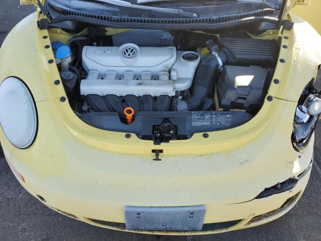 3VWPW31C06M400344 - 2006 VOLKSWAGEN NEW BEETLE 2.5L YELLOW photo 11